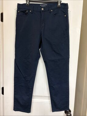 Banana Republic Men's Slim Straight Jeans - Navy Blue Athletic Fit 34x30